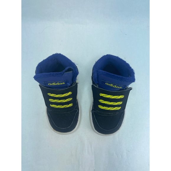 Adidas Boys toddlers Hoops 2.0 Black Basketball Shoes Sneakers Size 6K - Picture 2 of 10